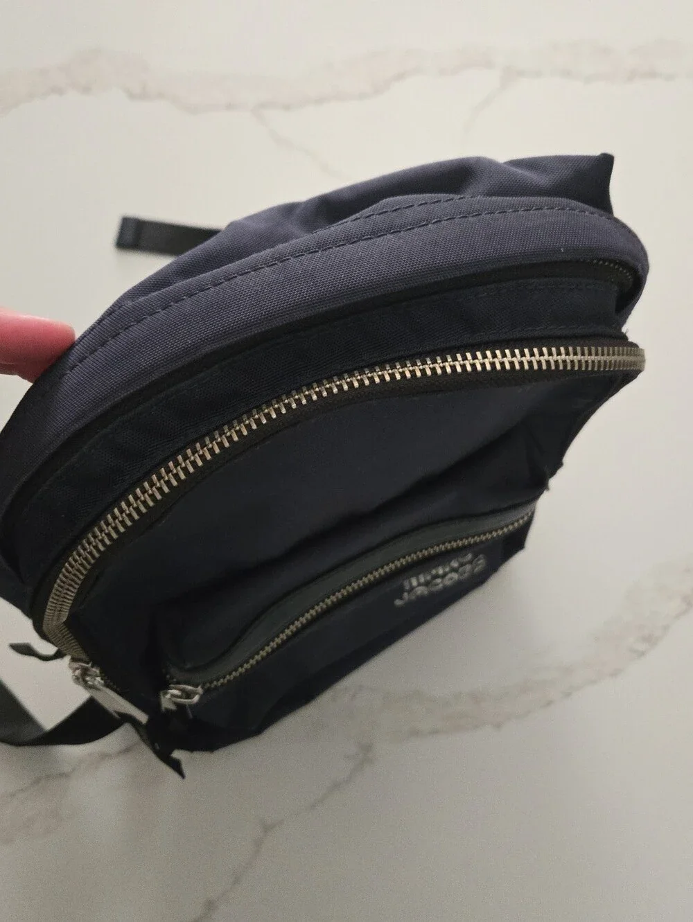 Marc Jacobs Navy Compact Backpack